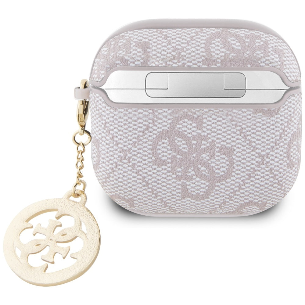 Guess 4G Strass Charm Case for Apple AirPods 4, Pink