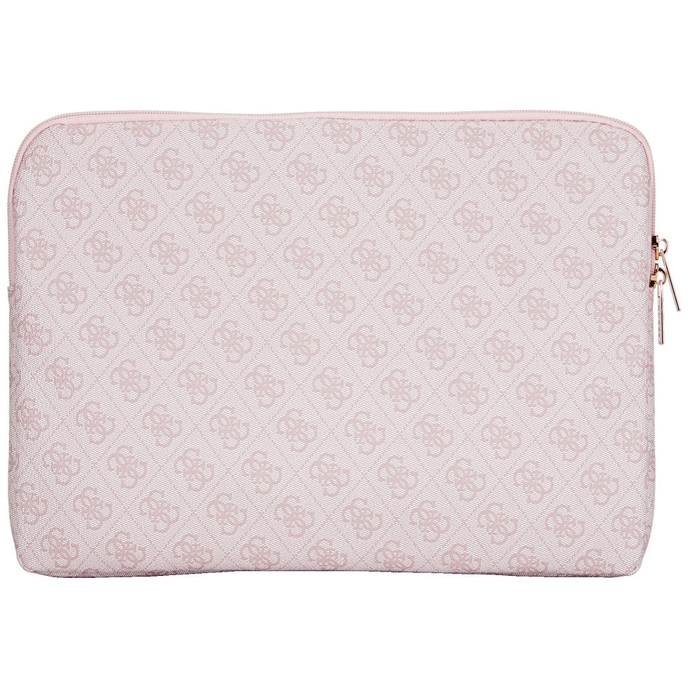 Custodia Guess 4G Triangle Logo per Laptop 14 pollici, Rosa