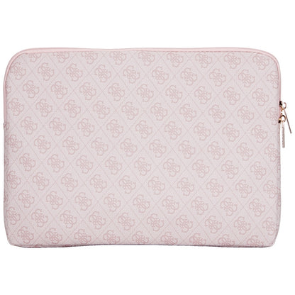 Custodia Guess 4G Triangle Logo per Laptop 14 pollici, Rosa