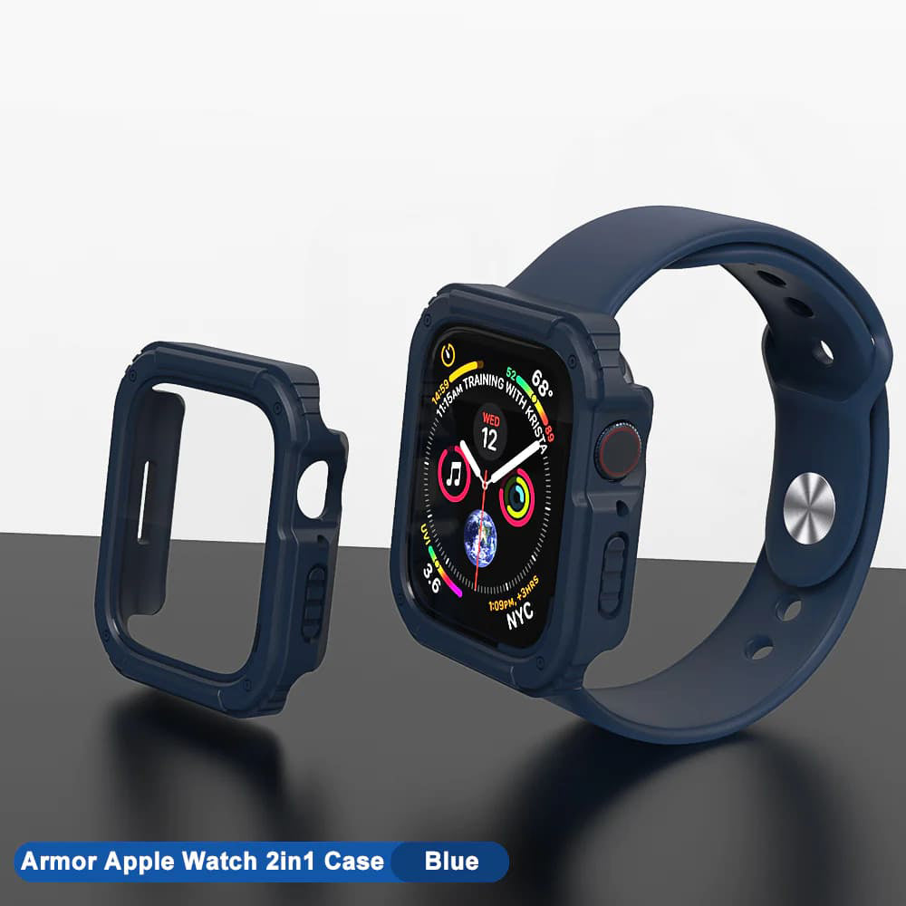 Custodia Lito Armor 360 per Apple Watch 38mm Series, Blu