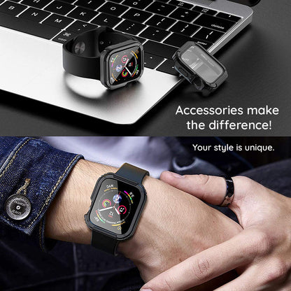 Custodia Lito Armor 360 per Apple Watch 38mm Series, Blu