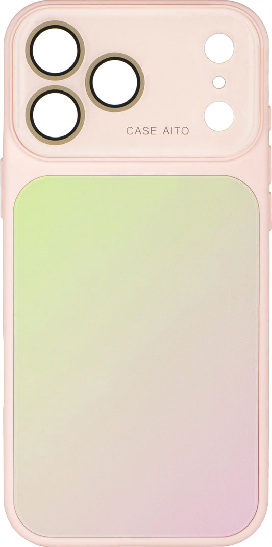 Custodia MagSafe per Apple iPhone 17 Pro Max, OEM, Gradient, Rosa Verde