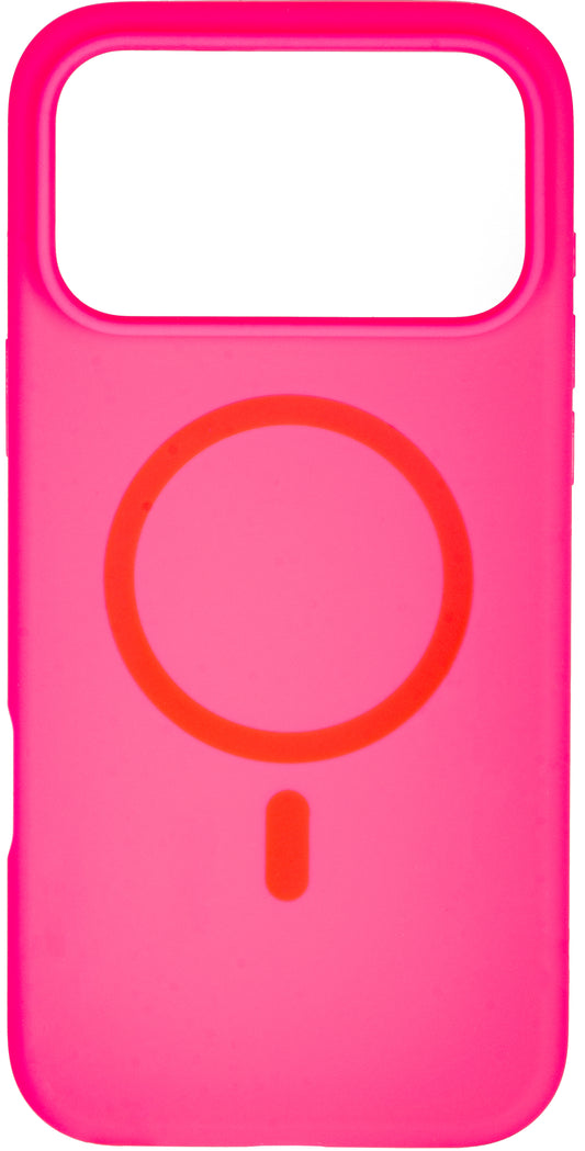 Custodia MagSafe per Apple iPhone 18 Pro / 17 Pro, OEM, Silicone Liquido, Rossa