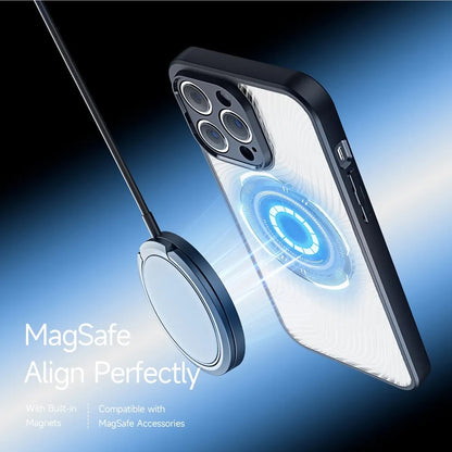 Custodia MagSafe per Apple iPhone 13 Pro Max, DUX DUCIS, Aimo Mag, nero 