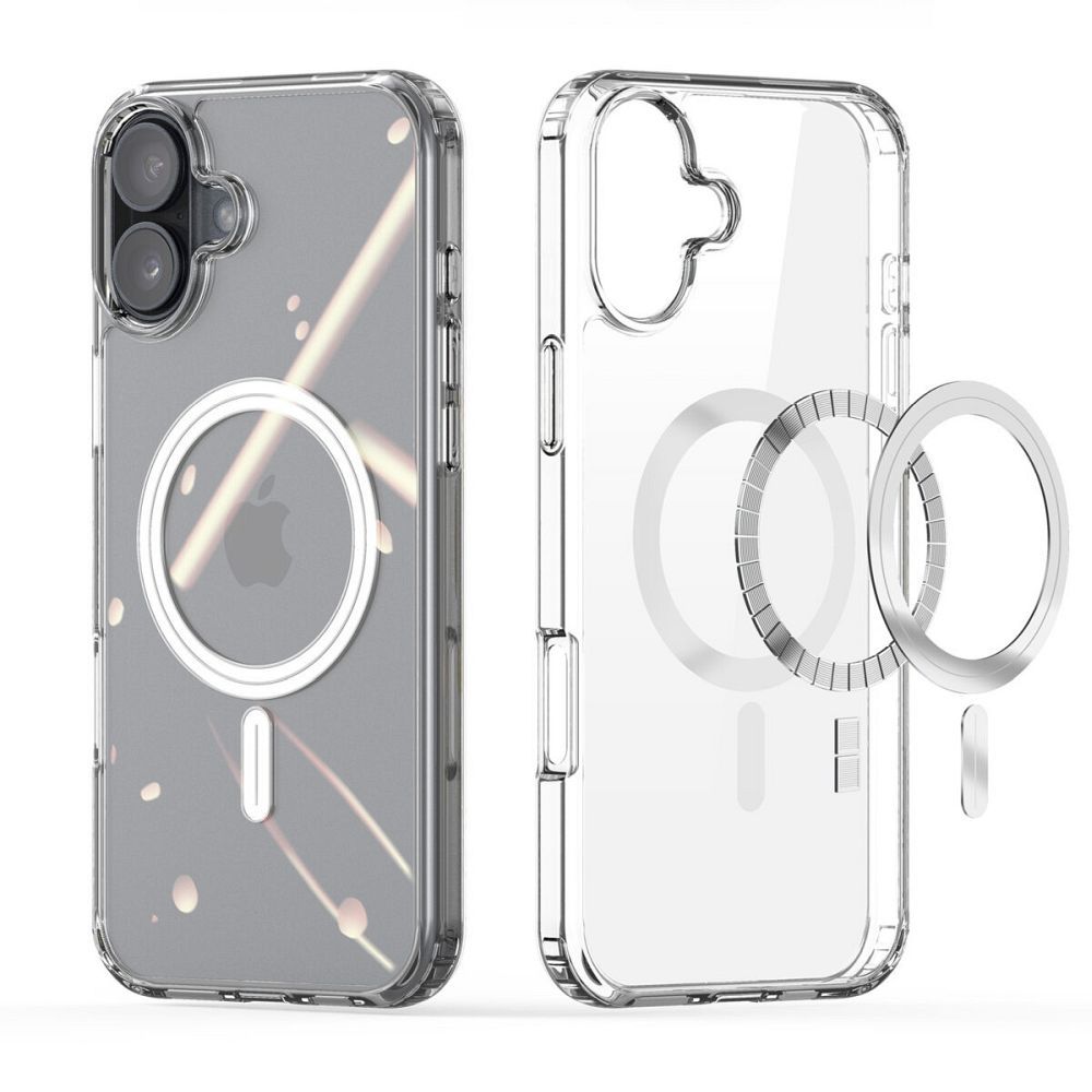 Custodia MagSafe per Apple iPhone 16 Plus, DUX DUCIS, Clin, Trasparente
