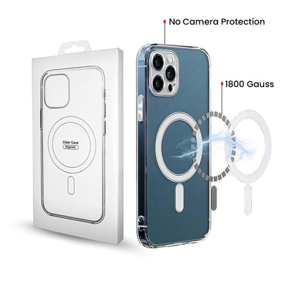 Custodia MagSafe per Apple iPhone 17 Pro, OEM, Trasparente, Trasparente