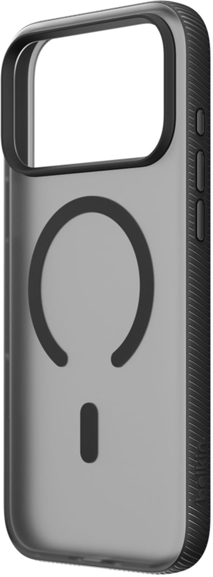 Custodia MagSafe per Apple iPhone 17 Pro, Belkin, SheerForce Grip, Nera MSA035hqBK