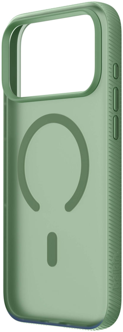 Custodia MagSafe per Apple iPhone 17 Pro Max, Belkin, SheerForce Grip, Verde MSA036hqSE