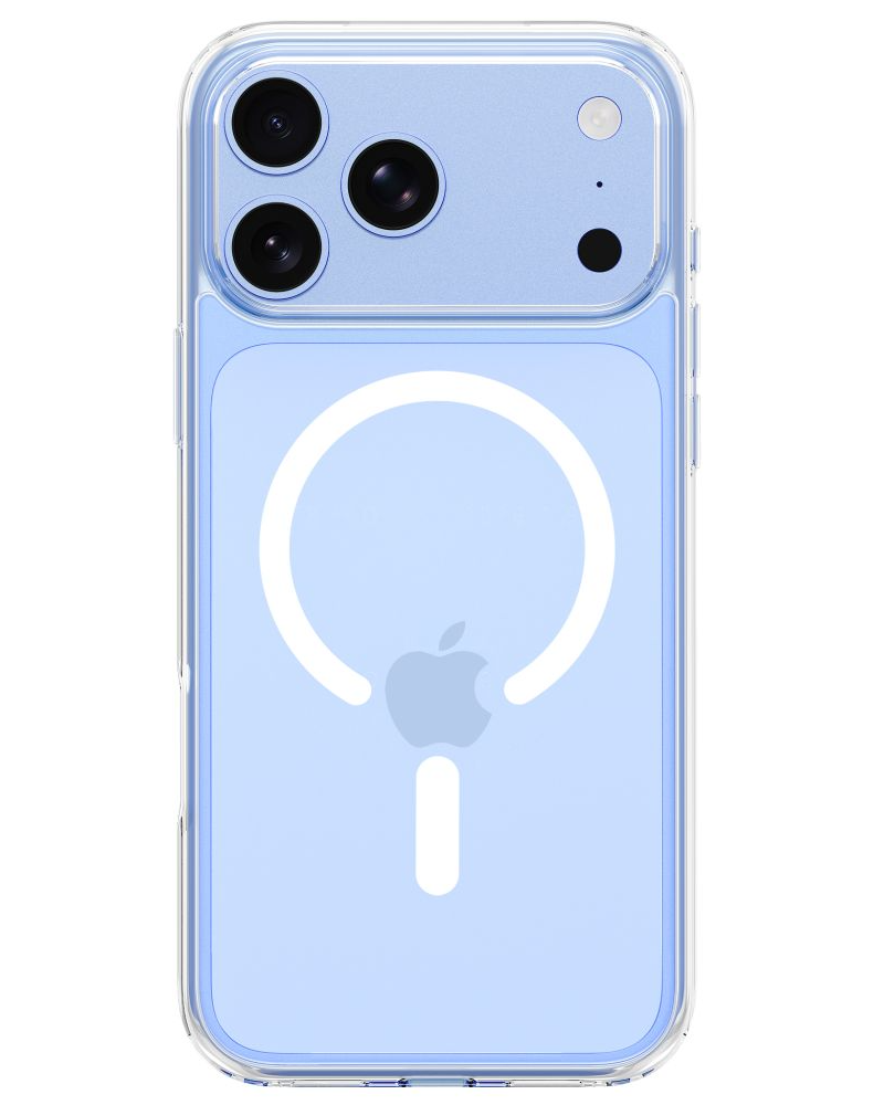 Custodia MagSafe per Apple iPhone 18 Pro / 17 Pro, Tech-Protect, Flexair Hybrid, Trasparente