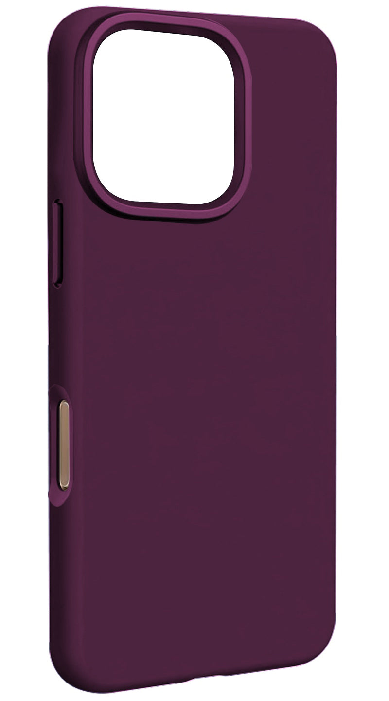 Custodia MagSafe per Apple iPhone 16 Pro, Etteri, Silicone Mag, Vinaccia