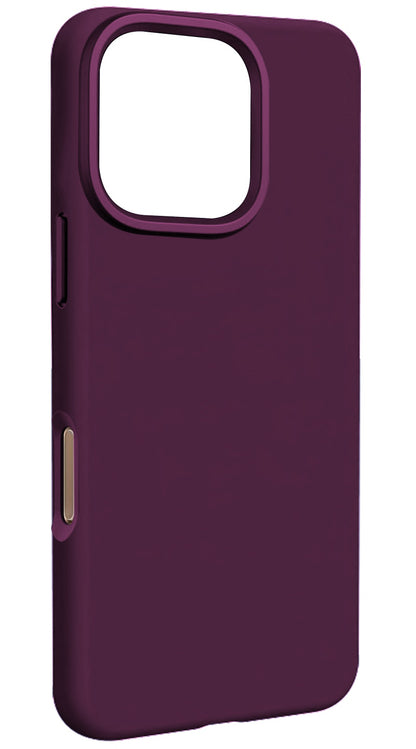 Custodia MagSafe per Apple iPhone 16 Pro, Etteri, Silicone Mag, Vinaccia