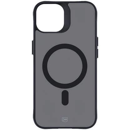 Custodia MagSafe per Apple iPhone 14 / 13, 3MK, Smoke MagCase, Nera