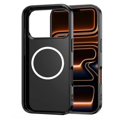 Custodia MagSafe per Apple iPhone 17 Pro Max, Tech-Protect, Lamano Velvet Night, Nera