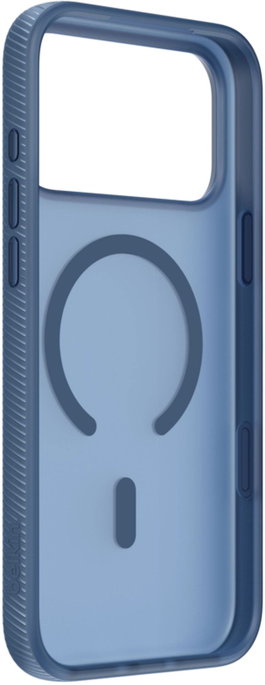 Custodia MagSafe per Apple iPhone 17 Pro Max, Belkin, SheerForce Grip, Blu Navy MSA036hqNY