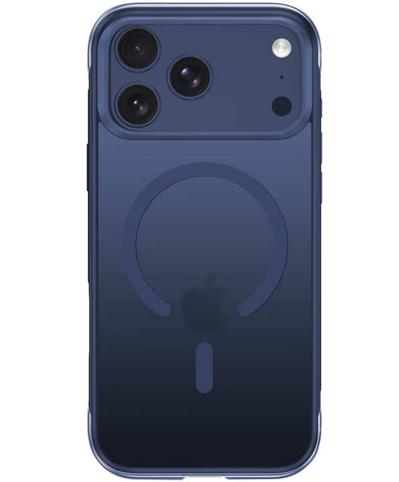 MagSafe Case for Apple iPhone 18 Pro / 17 Pro, Tech-Protect, MagAir CC, Matte Navy