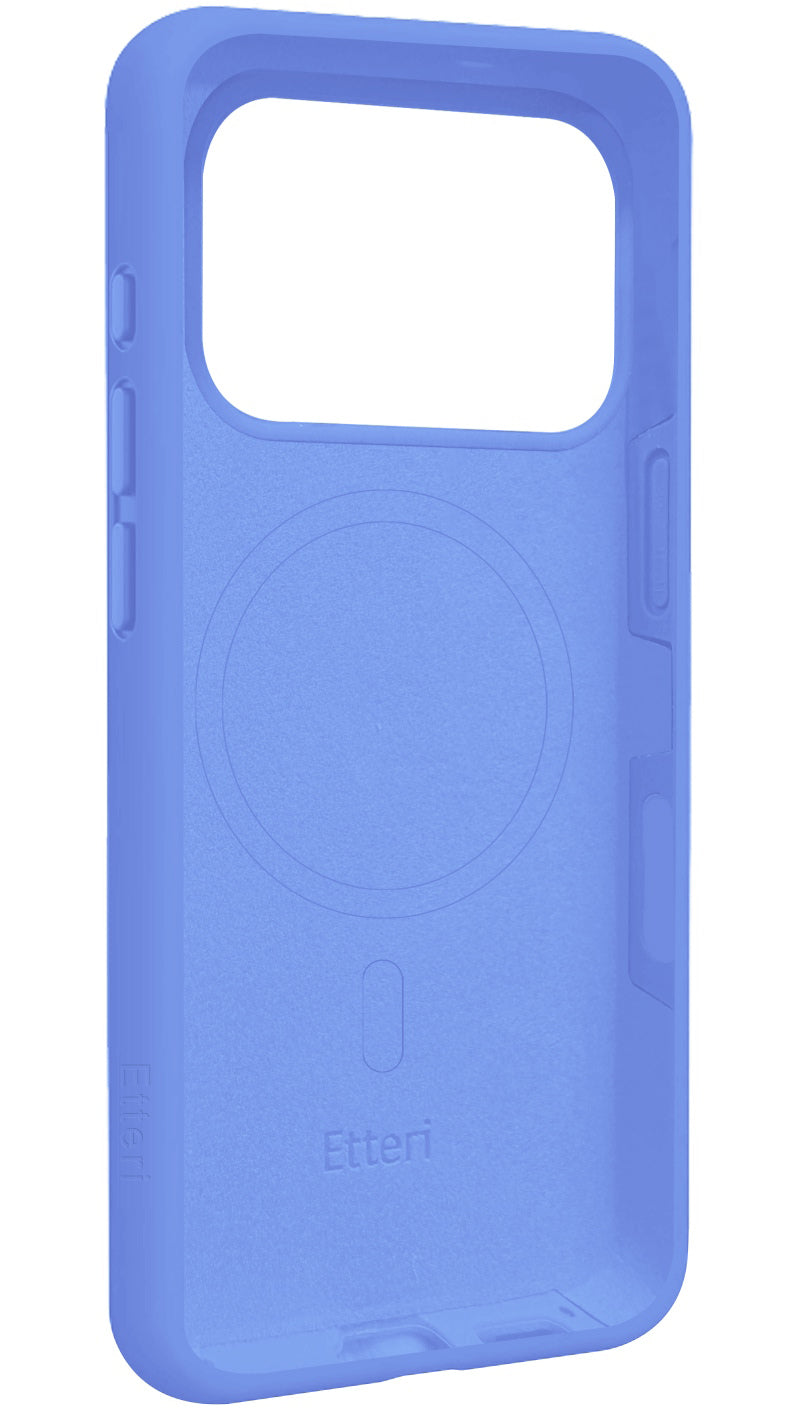 Custodia MagSafe per Apple iPhone 18 Pro Max / 17 Pro Max, Etteri, Silicone Mag, Blu