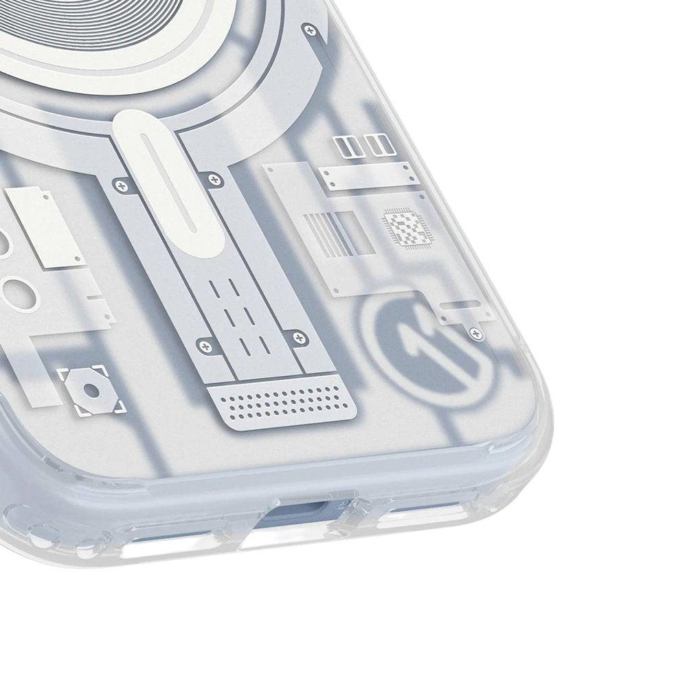 Custodia MagSafe per Apple iPhone 18 Pro Max / 17 Pro Max, Spigen, C11 Ultra Hybrid MagFit Element, bianca ACS12307