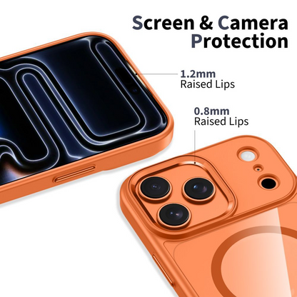 Custodia MagSafe per Apple iPhone 17 Pro Max, Tech-Protect, Magmat, Arancione