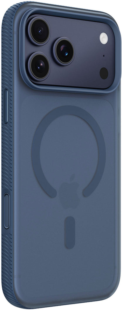 Custodia MagSafe per Apple iPhone 17 Pro Max, Belkin, SheerForce Grip, Blu Navy MSA036hqNY