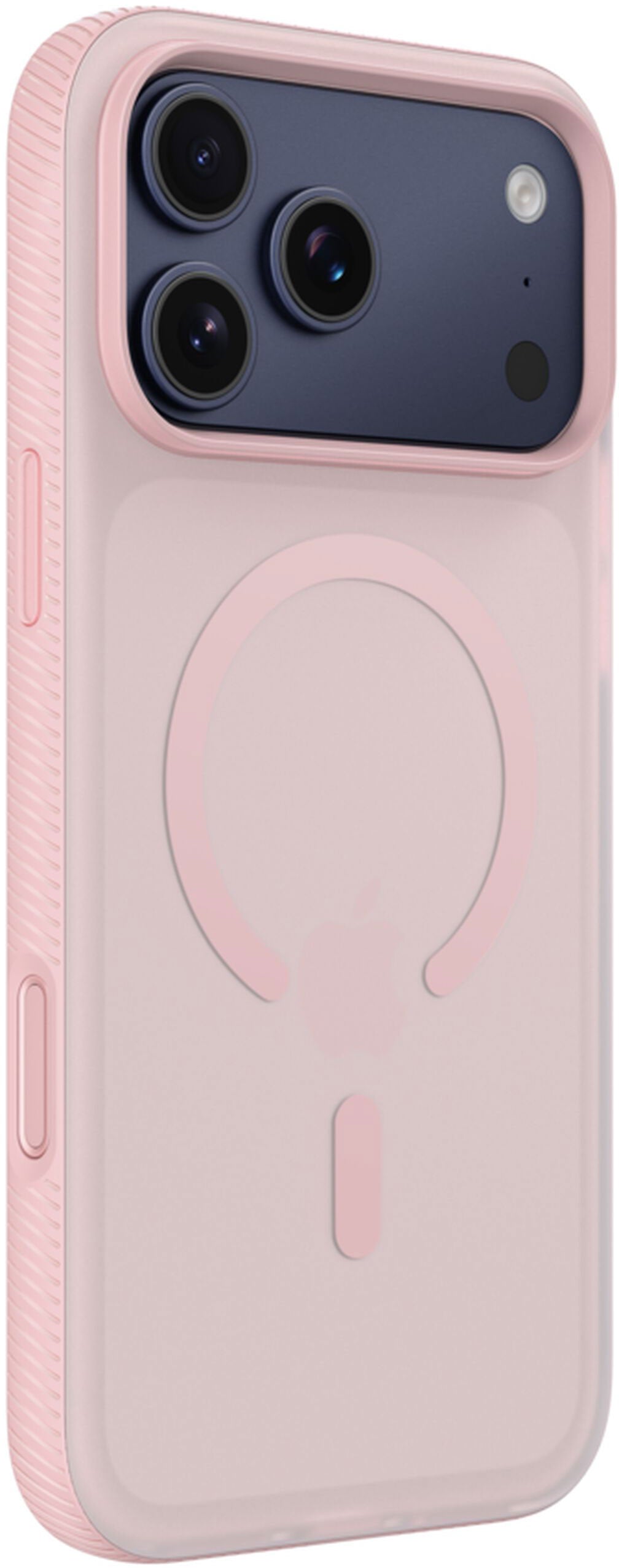 Custodia MagSafe per Apple iPhone 17 Pro Max, Belkin, SheerForce Grip, Rosa MSA036hqPK