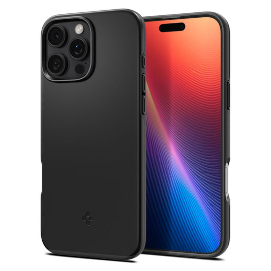 Custodia MagSafe per Apple iPhone 16 Pro Max, Spigen, Thin Fit, Nera