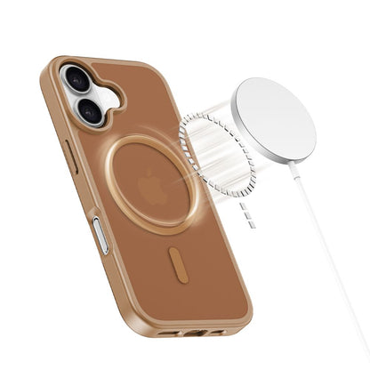 Custodia MagSafe per Apple iPhone 17, Tech-Protect, BasicMag, Marrone