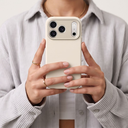 Custodia MagSafe per Apple iPhone 18 Pro / 17 Pro, Tech-Protect, Uniq CC, Beige