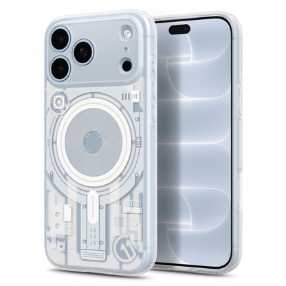 Custodia MagSafe per Apple iPhone 18 Pro / 17 Pro, Spigen, C11 Ultra Hybrid MagFit Element, bianca ACS12308