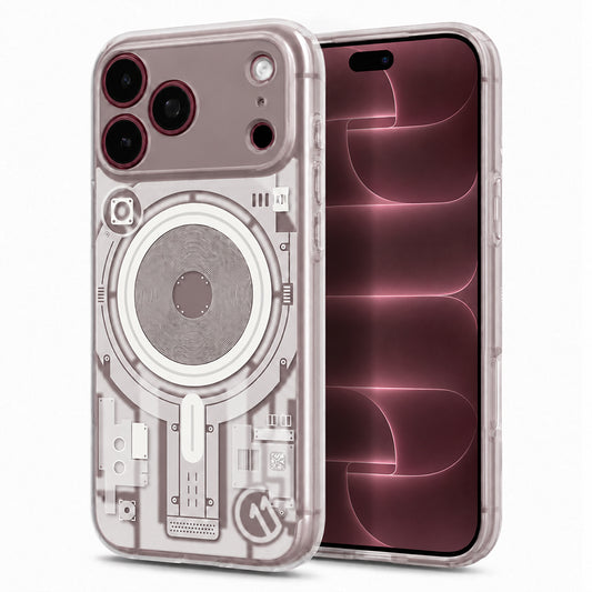 Custodia MagSafe per Apple iPhone 18 Pro Max / 17 Pro Max, Spigen, C11 Ultra Hybrid MagFit Element, bianca ACS12307