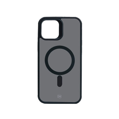 Custodia MagSafe per Apple iPhone 12 / 12 Pro, 3MK, Smoke MagCase, Nera