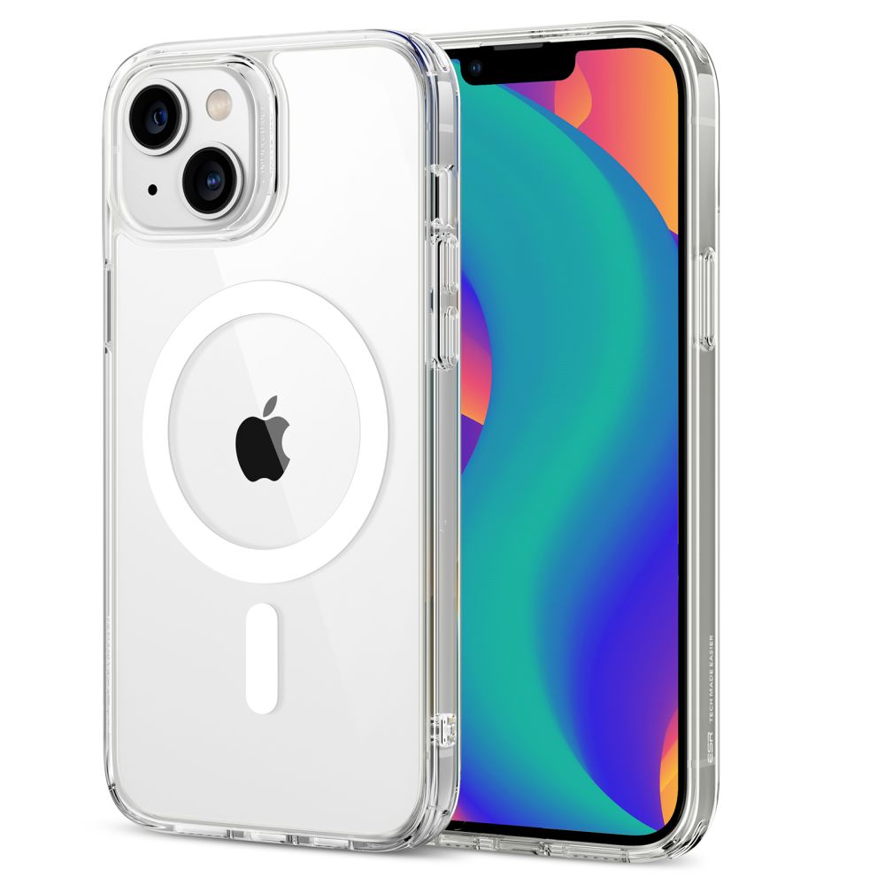 MagSafe Case for Apple iPhone 14 / 13, ESR, Classic Hybrid, Transparent