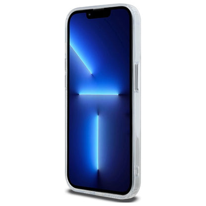 Custodia MagSafe per Apple iPhone 13 Pro Max, Karl Lagerfeld, IML Metal Choupette's Head, Bianca