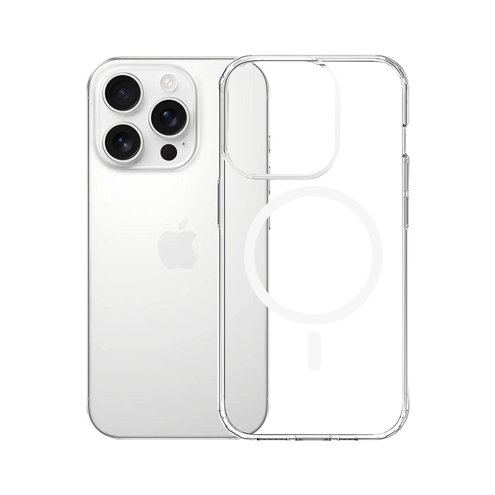Custodia MagSafe per Apple iPhone 14 Pro, 3MK, Armor MagCase, Trasparente