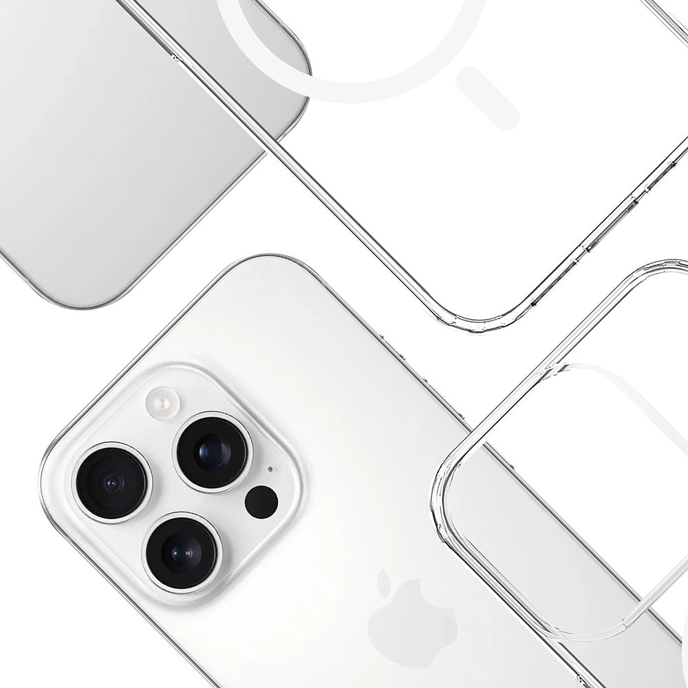 Custodia MagSafe per Apple iPhone 14 Pro, 3MK, Armor MagCase, Trasparente
