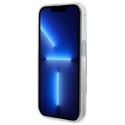 Custodia MagSafe per Apple iPhone 14 Pro, Karl Lagerfeld, Ring Stand Karl & Choupette, Bianca