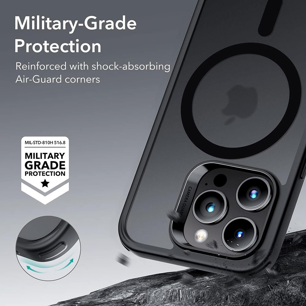 Custodia MagSafe per Apple iPhone 14 Pro Max, ESR, Classic Hybrid, Nero Satinato