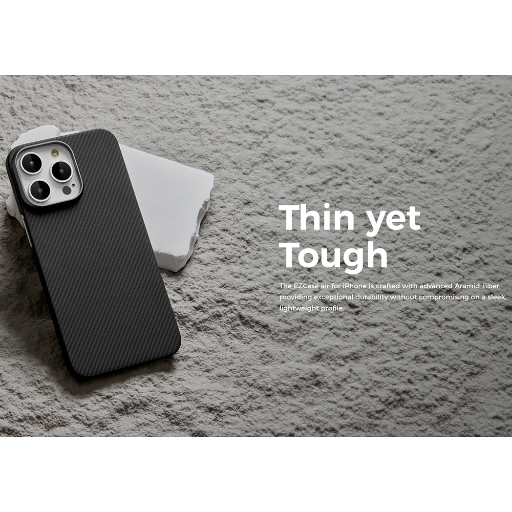 Custodia MagSafe per Apple iPhone 15, Edizard, Air, Nera