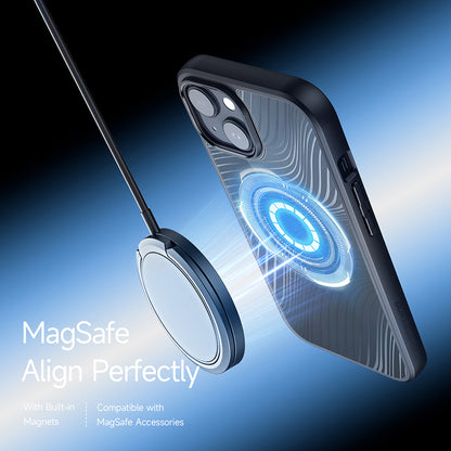 Custodia MagSafe per Apple iPhone 15 Plus, DUX DUCIS, Aimo, Nera