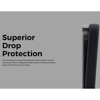 Custodia MagSafe per Apple iPhone 15 Plus, Edizard, Pro, Nera