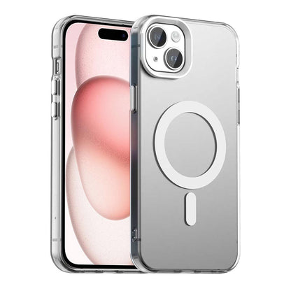 Custodia MagSafe per Apple iPhone 15 Plus, Techsuit, CandyCase, Bianca
