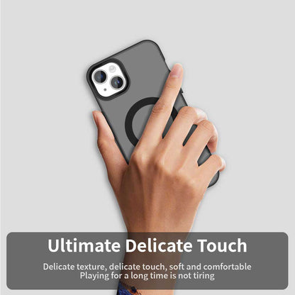 Custodia MagSafe per Apple iPhone 15 Plus, Techsuit, CandyCase, Nera