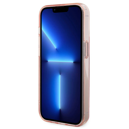 Custodia MagSafe per Apple iPhone 15 Pro, Karl Lagerfeld, Ring Stand Choupette's Head, Rosa