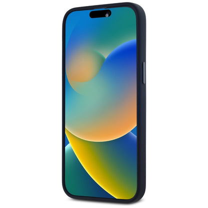 Custodia MagSafe per Apple iPhone 15 Pro Max, Karl Lagerfeld, Silicone Shadow Metal Initial, Nera