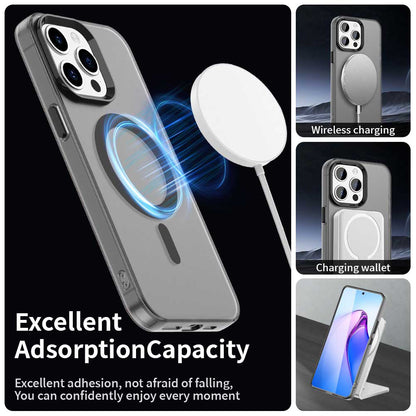 Custodia MagSafe per Apple iPhone 15 Pro Max, Techsuit, CandyCase, Nera