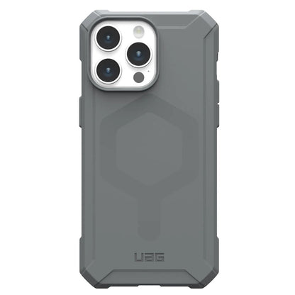Custodia MagSafe per Apple iPhone 15 Pro Max, Urban Armor Gear, Essential Armor, Argento