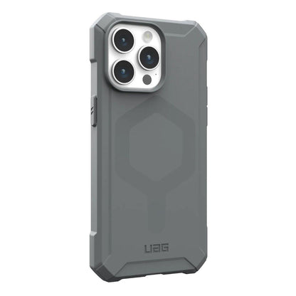 Custodia MagSafe per Apple iPhone 15 Pro Max, Urban Armor Gear, Essential Armor, Argento