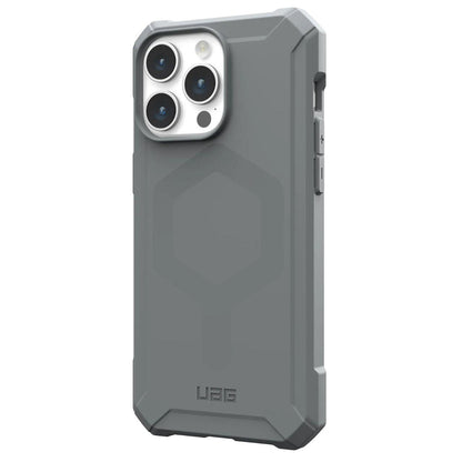 Custodia MagSafe per Apple iPhone 15 Pro Max, Urban Armor Gear, Essential Armor, Argento