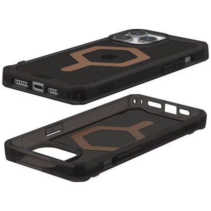 Custodia MagSafe per Apple iPhone 15 Pro Max, Urban Armor Gear, Plyo, Marrone
