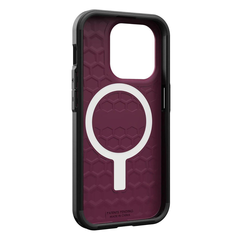 Custodia MagSafe per Apple iPhone 15 Pro, Urban Armor Gear, Civilian, Vinaccia