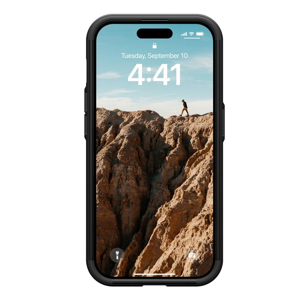 Custodia MagSafe per Apple iPhone 15 Pro, Urban Armor Gear, Civilian, Vinaccia